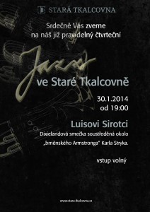 plagatek Jazz ve Stare Tkalcovne: Luisovi Sirotci