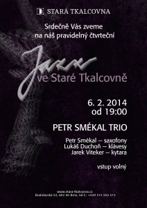 plagatek jazz ve stare tkalcovne 6.2.2014